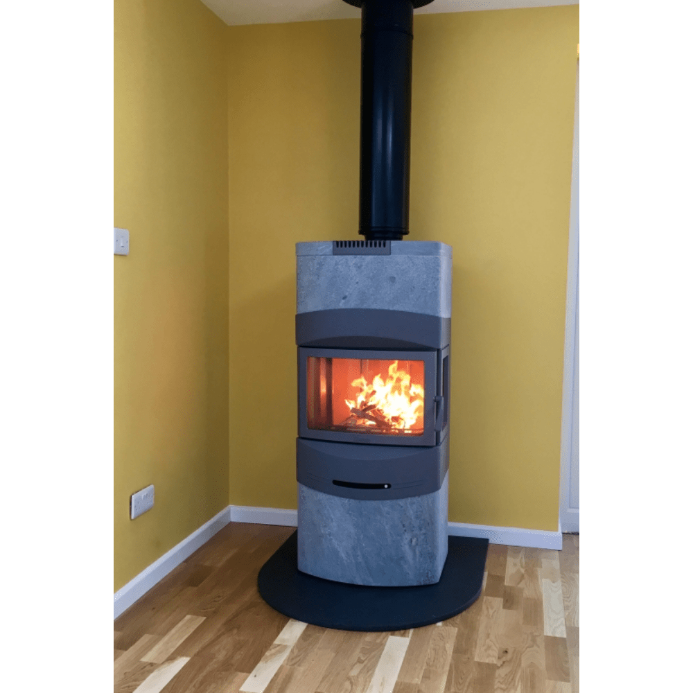 If you can source the wood yourself you have a free heating appliance in your home